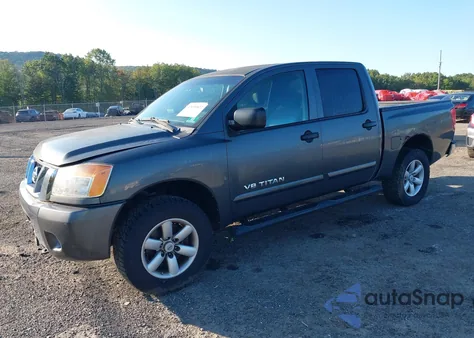 2010 Nissan Titan Se from USA, damaged, VIN 1N6AA0EC5AN304639